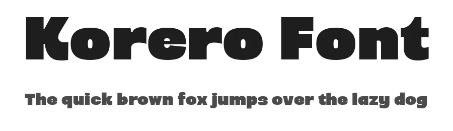Korero Font by HolisFonts Typestudio — Display Font