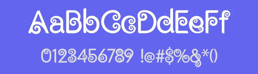 Koru Display Font by Robbo — Display Font — thumbnail 3