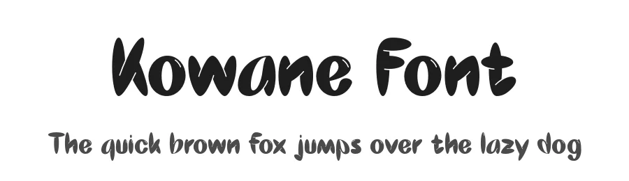 Kowane Font by valentinovergan — Display Font