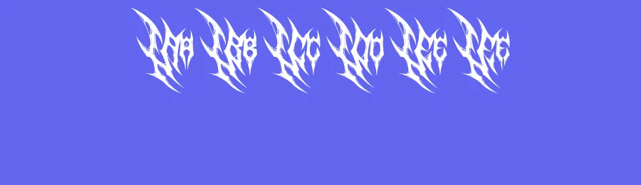 Kreanox | Black Metal Font by Denustudios — Blackletter Font — thumbnail 3
