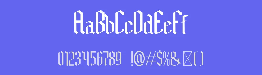 Kreuzlingen Font by Rachmad bagus f — Blackletter Font — thumbnail 3
