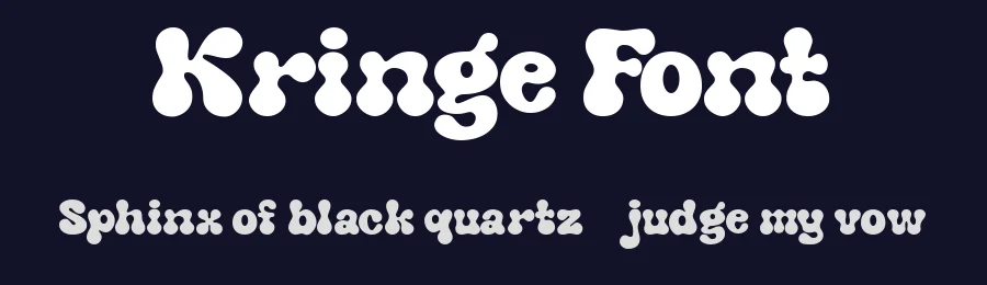 Kringe Font by Fontliner — Display Font — thumbnail 2