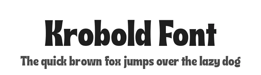Krobold Font by AM Designs — Sans Serif Font