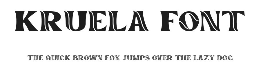 Kruela Font by ErmediaStudio — Serif Font