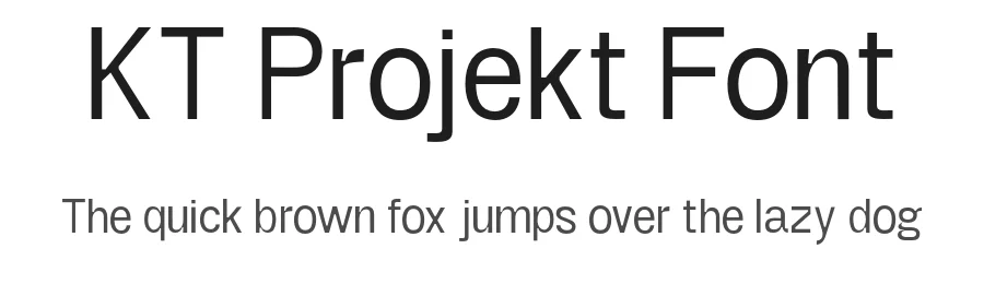 KT Projekt Font by Kulturë Type — Sans Serif Font