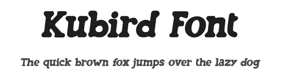 Kubird Font by Skytroopas — Display Font