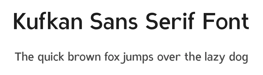 Kufkan Sans Serif Font by Ragamkata — Display Font