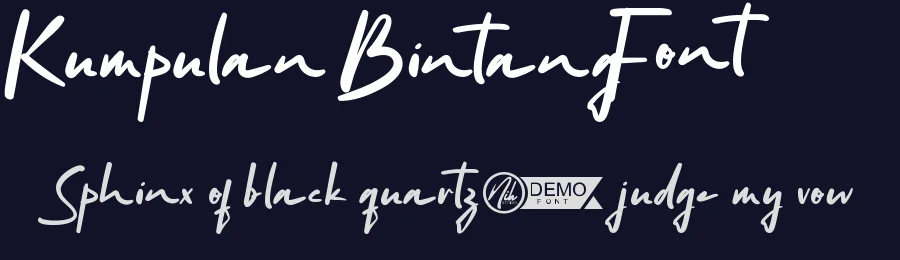 Kumpulan Bintang Font by nihstudio — Script Handwritten Font — thumbnail 2