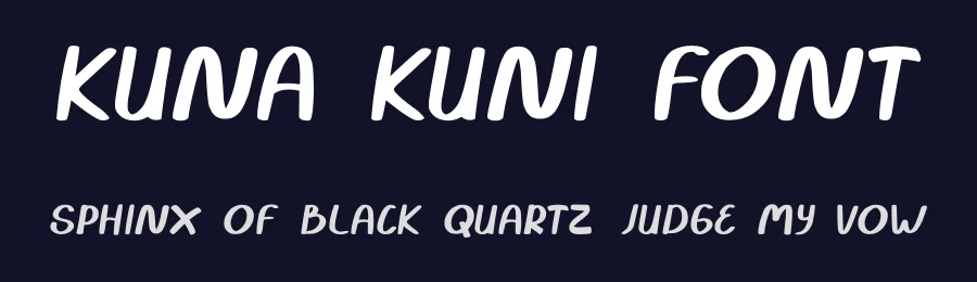Kuna Kuni Font by Javanicestudio — Display Font — thumbnail 2
