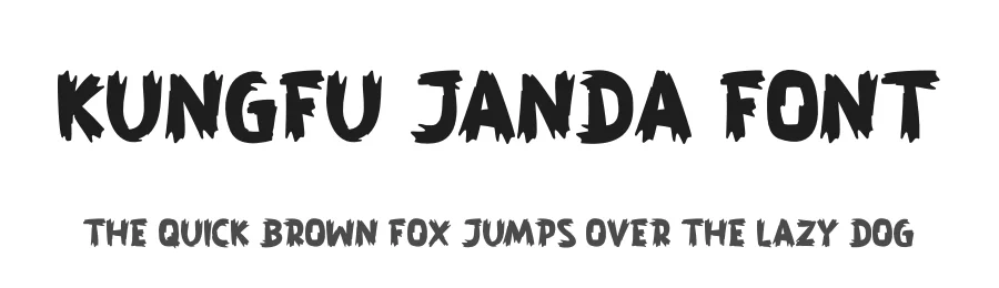 Kungfu Janda Font by memetxsaputra β Display Font