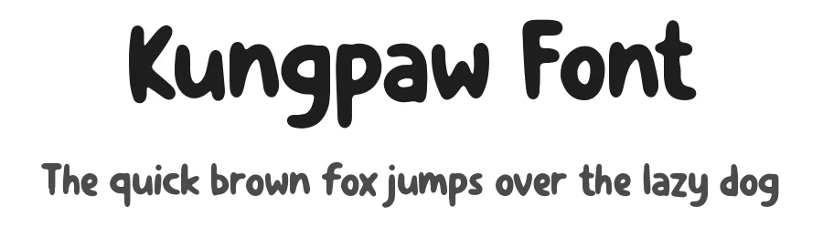 Kungpaw Font by Rautan Studio — Script Handwritten Font