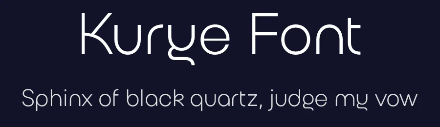 Kurye Font by Serdar Öztürk — Sans Serif Font — thumbnail 2