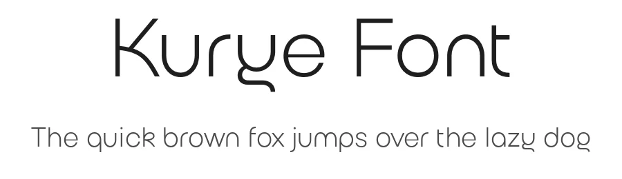 Kurye Font by Serdar Öztürk — Sans Serif Font