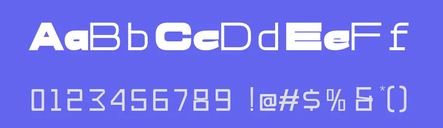Kyber Ricon Font Family by TypeClassHeroes — Display Font — thumbnail 3