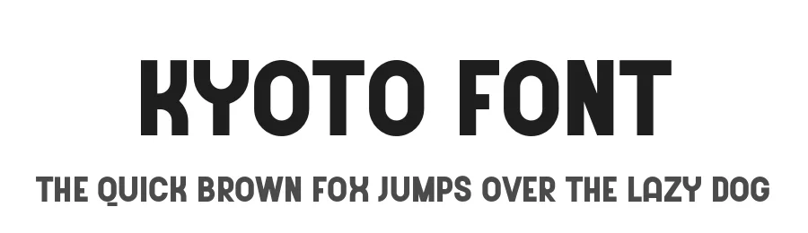 Kyoto Font by Sensatype Studio — Sans Serif Font