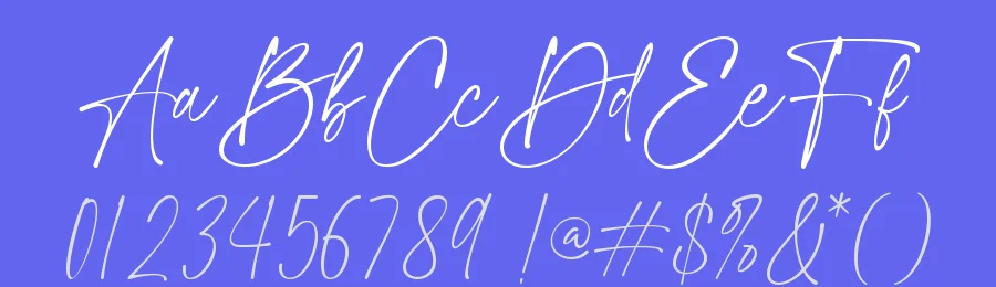 La Boutier Font by MJB Letters — Script Handwritten Font — thumbnail 3