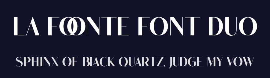 La Foonte Font Duo by Almeera Studio — Sans Serif Font — thumbnail 2