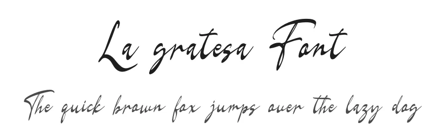 La gratesa Font by Denustudios — Serif Font