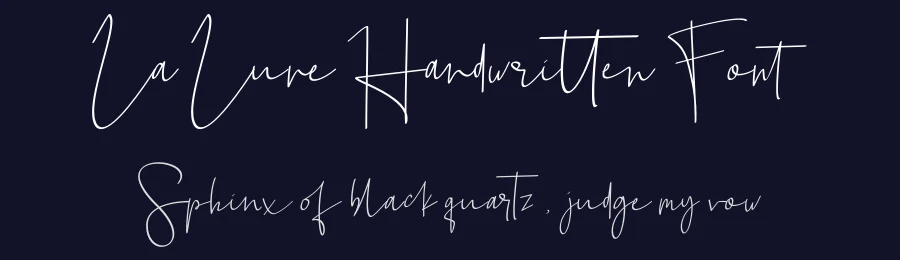 La Lune Handwritten Font by fikryal — Script Handwritten Font — thumbnail 2