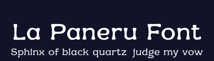 La Paneru Font by hishand studio — Display Font — thumbnail 2