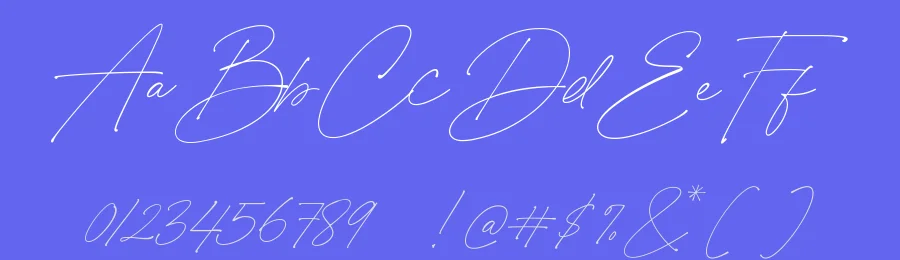 La Plata Font by AM Designs — Script Handwritten Font — thumbnail 3