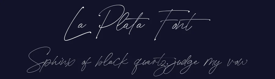 La Plata Font by AM Designs — Script Handwritten Font — thumbnail 2