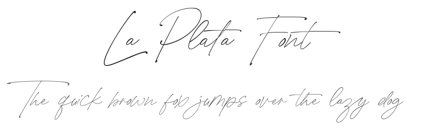 La Plata Font by AM Designs — Script Handwritten Font