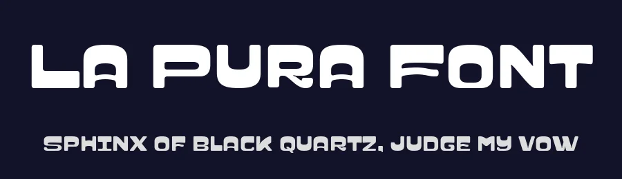La Pura Font by Skilline Supply Co. — Display Font — thumbnail 2