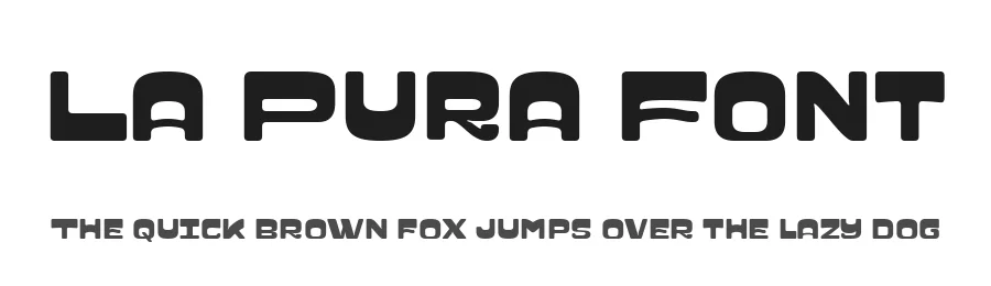 La Pura Font by Skilline Supply Co. β Display Font