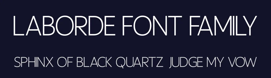 Laborde Font Family by Nan Design — Sans Serif Font — thumbnail 2