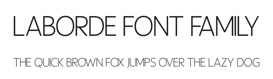 Laborde Font Family by Nan Design — Sans Serif Font