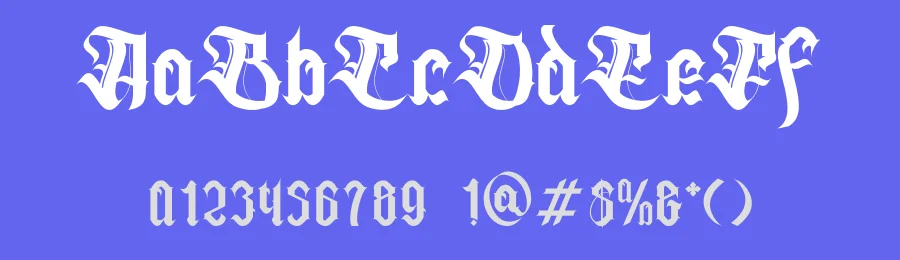 Lactoms Blackletter Font by Dhabee — Blackletter Font — thumbnail 3