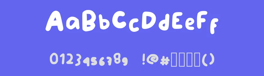 Ladida DuBa Badida Font by oreovocado — Script Handwritten Font — thumbnail 3