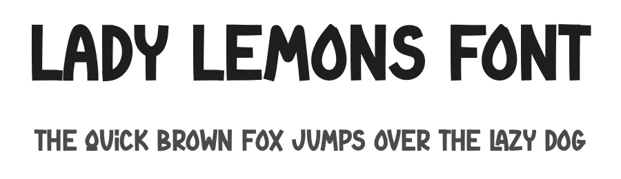 Lady Lemons Font by Nadiratype — Decorative Font