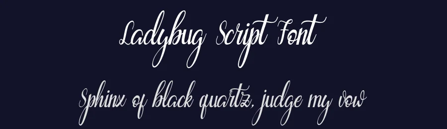 Ladybug Script Font by microcreative — Script Handwritten Font — thumbnail 2