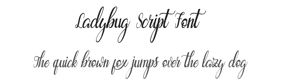 Ladybug Script Font by microcreative — Script Handwritten Font