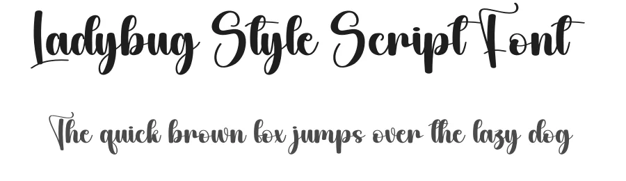 Ladybug Style Script Font by creativeletter — Script Handwritten Font