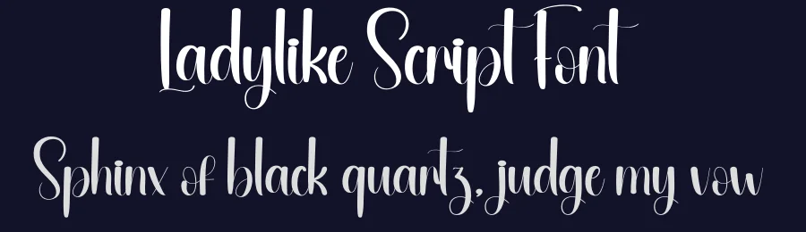 Ladylike Script Font by andikastudio — Script Handwritten Font — thumbnail 2