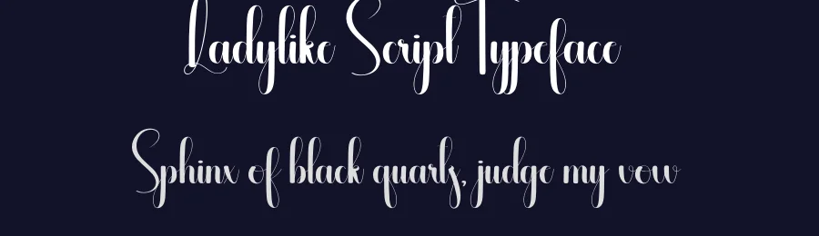 Ladylike Script Typeface by andikastudio — Script Handwritten Font — thumbnail 2