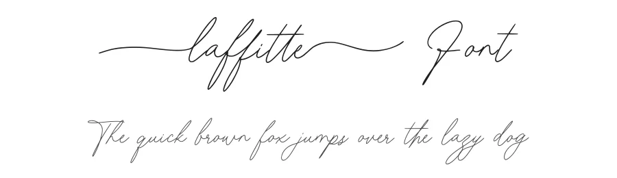 Laffitte Font by Adante Creative — Script Handwritten Font