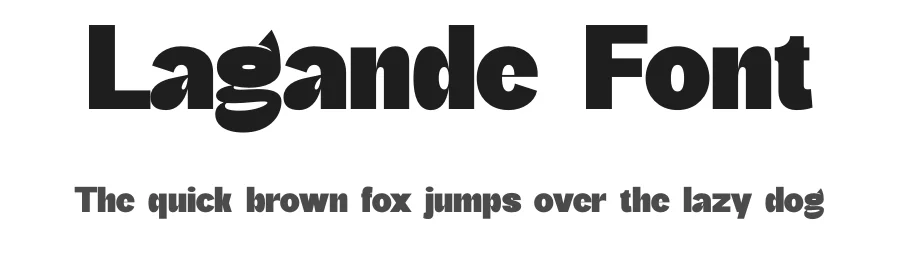 Lagande Font by Almeera Studio — Sans Serif Font