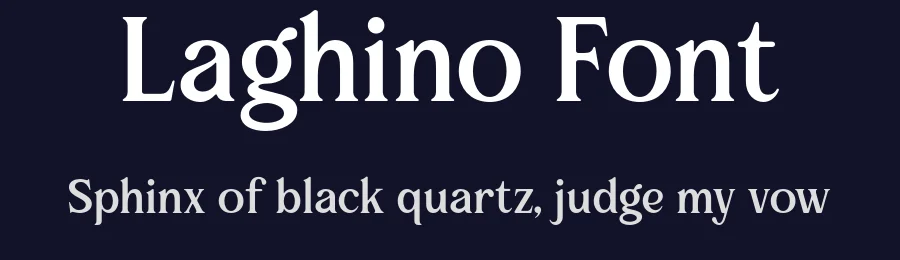 Laghino Font by Artisan Template — Decorative Font — thumbnail 2