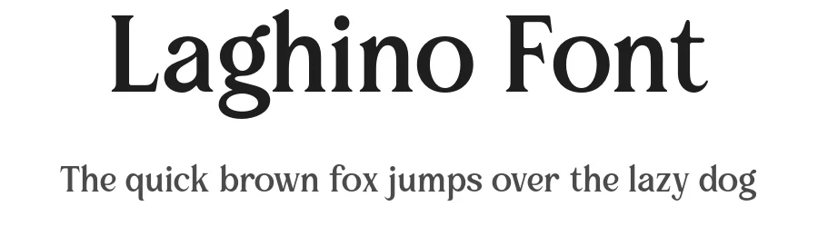 Laghino Font by Artisan Template — Decorative Font