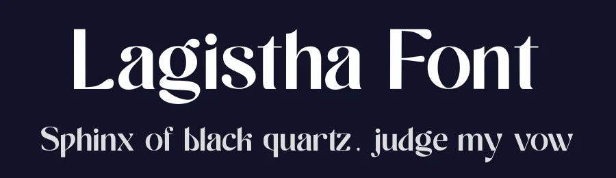 Lagistha Font by saemooncreative — Sans Serif Font — thumbnail 2