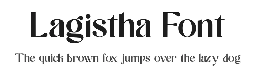Lagistha Font by saemooncreative — Sans Serif Font