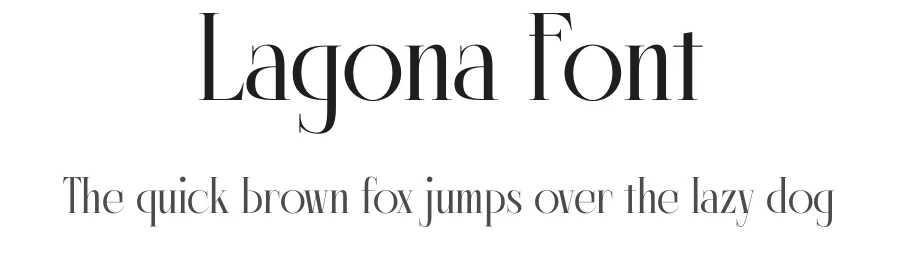 Lagona Font by timelesstype.co — Display Font