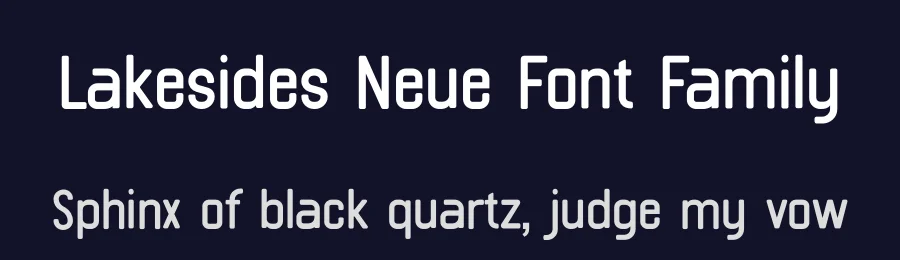 Lakesides Neue Font Family by UICreative — Decorative Font — thumbnail 2