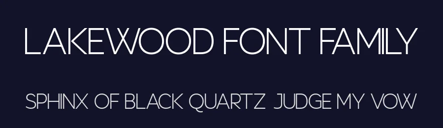Lakewood Font Family by Nan Design — Sans Serif Font — thumbnail 2