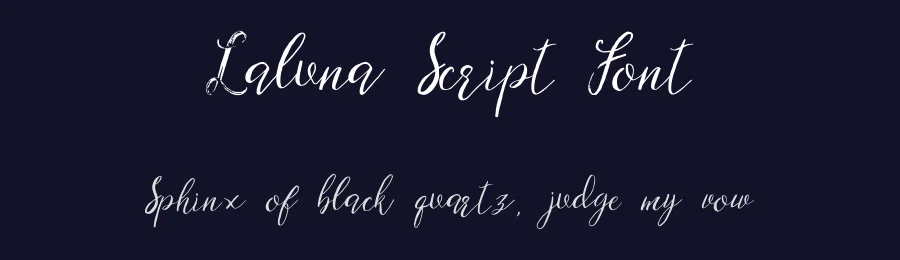 Laluna Script Font by Gfont — Script Handwritten Font — thumbnail 2