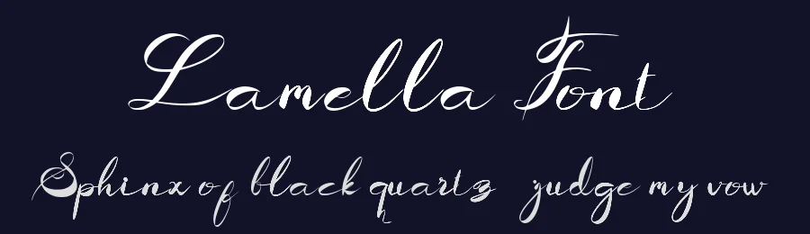 Lamella Font by Javanicestudio — Script Handwritten Font — thumbnail 2